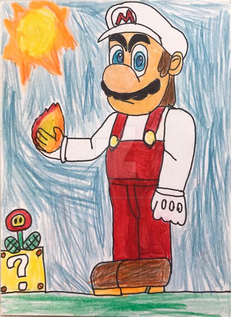 Fire Mario by NikoTheWolfMan1994 on DeviantArt