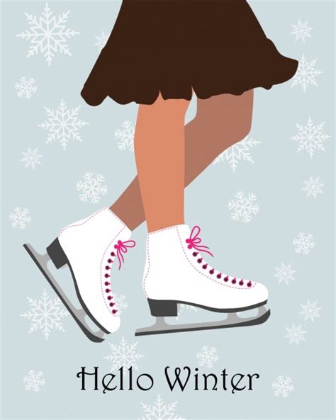 Winter Ice Skating Background Free Stock Photo - Public Domain Pictures