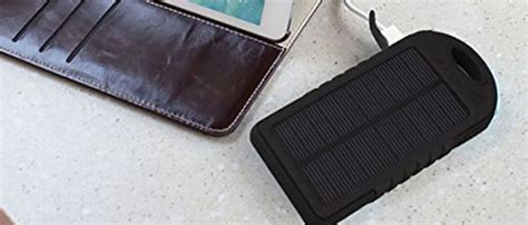 Power Your Smartphone When Outdoors With This $14 Waterproof Solar ...