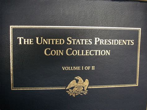 UNITED STATES PRESIDENTS COIN COLLECTION - VOL. 1 - POSTAL COMMEM. SOC.- 1st 16 - Federal Coin ...