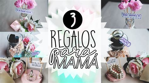 ¡3 REGALOS PARA MAMÁ! (IDEAS PARA ÚLTIMO MINUTO) | Paulettee - YouTube