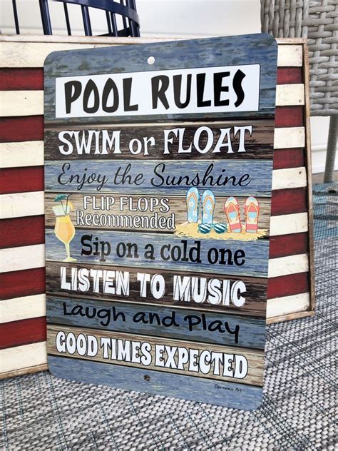 Backyard Signs, Backyard Pool, Pool Fun, Beach Patio, Patio Signs, Swimming Pool Signs, Swimming ...