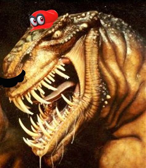 The REAL Super Mario Odyssey T-Rex. | Super Mario Odyssey | Know Your Meme