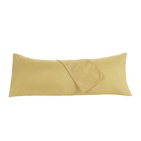 Comfortable-Soft Pillow Cover 1800 Microfiber Long Pillowcases Cover ...