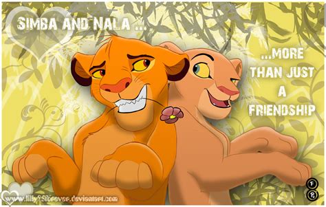 Simba and Nala by LillayFran on DeviantArt