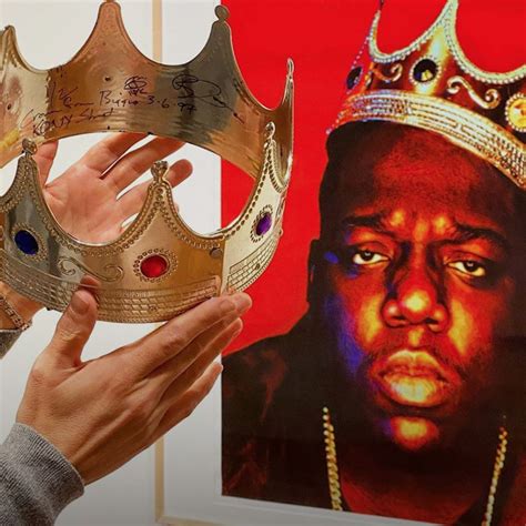 Notorious B.I.G.'s iconic crown sells for nearly $600,000 at hip-hop auction