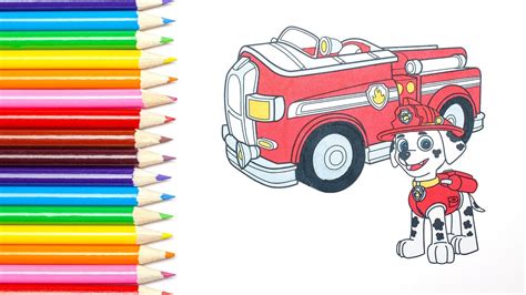 Paw Patrol Coloring Pages Fire Truck | Images and Photos finder