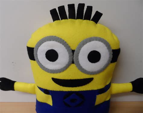 Large Minion Plushie · How To Sew A Movie Plushie · Sewing on Cut Out ...