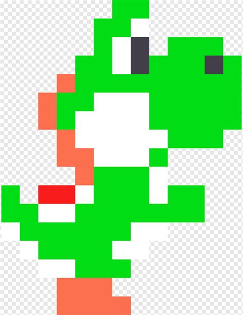 Yoshi Pixel Mario