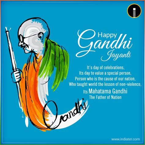 Best 50 Gandhi Jayanti Photos, images, greetings and pictures - Indiater