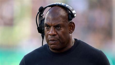 Michigan State University Football Coach Mel Tucker Has Been Suspended Without Pay Amid An ...