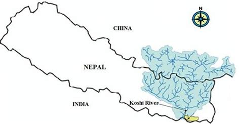 Major tributaries of the Koshi River basin. | Download Scientific Diagram