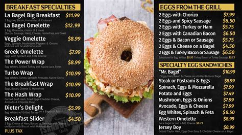 Menu : Bagel Brooklyn, Best Bagel Brooklyn NY, Bagle NYC, Catering Service Brooklyn | La Bagel ...