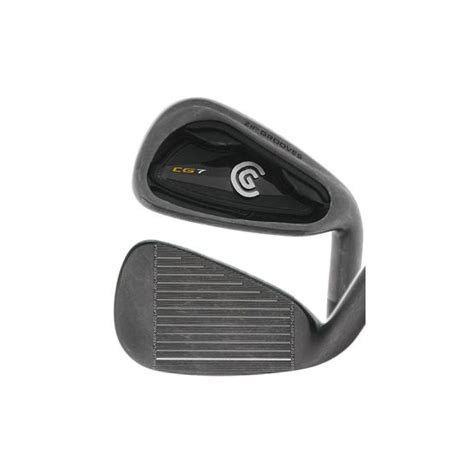 Cleveland CG7 Black Pearl Single Iron Right Regular Flex, 58% OFF