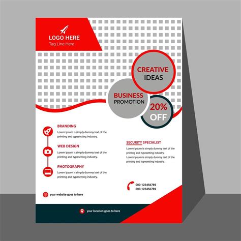 Corporate Flyer Design, business Flyer templates, business brochure flyer poster vector design ...