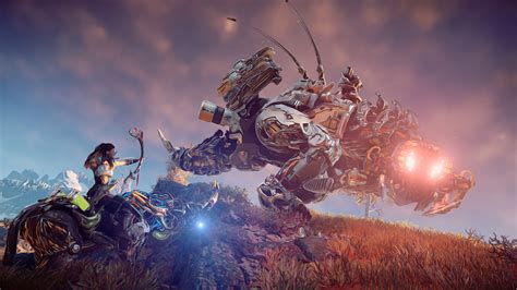 Free download | HD wallpaper: Aloy, Thunderjaw, Robot Dinosaur, Horizon ...