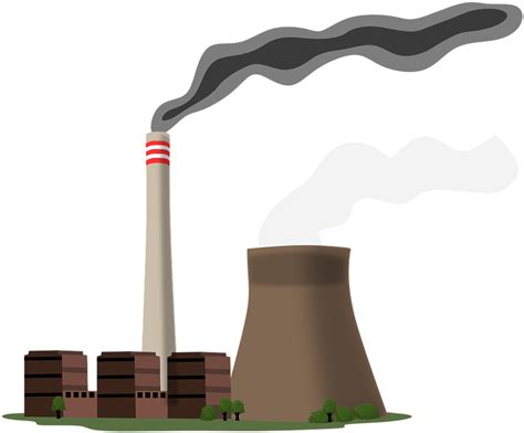 Coal Power Plant Cartoon Clipart - Full Size Clipart (#5411920 ...