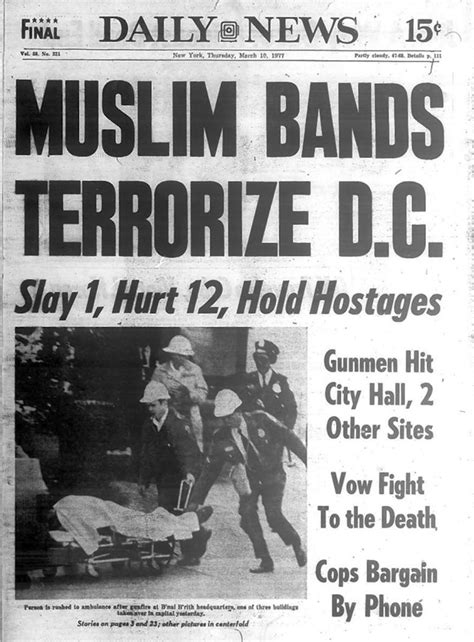 Hanafi Siege: Gunmen raid D.C. buildings in 1977, killing one and ...