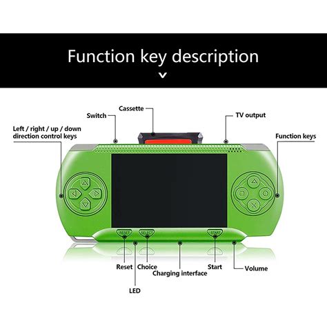 Old School Handheld Games Small Video Games for Kids Hand Held Solitary Game Portable Video ...