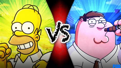 Homer Simpson vs Peter Griffin by D2thag23 on DeviantArt