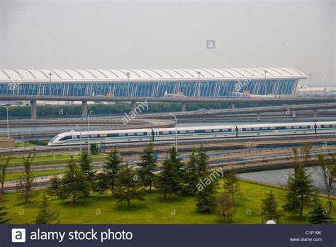 Shanghai Maglev Train Stock Photos & Shanghai Maglev Train Stock Images ...