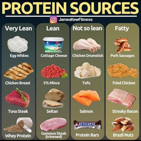 7 Sources of Protein That Will Help Muscle Gain And Health - GymGuider.com | Protein sources ...