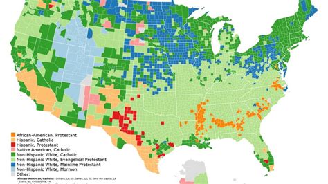 Which religion dominates every county in the United States | Big Think