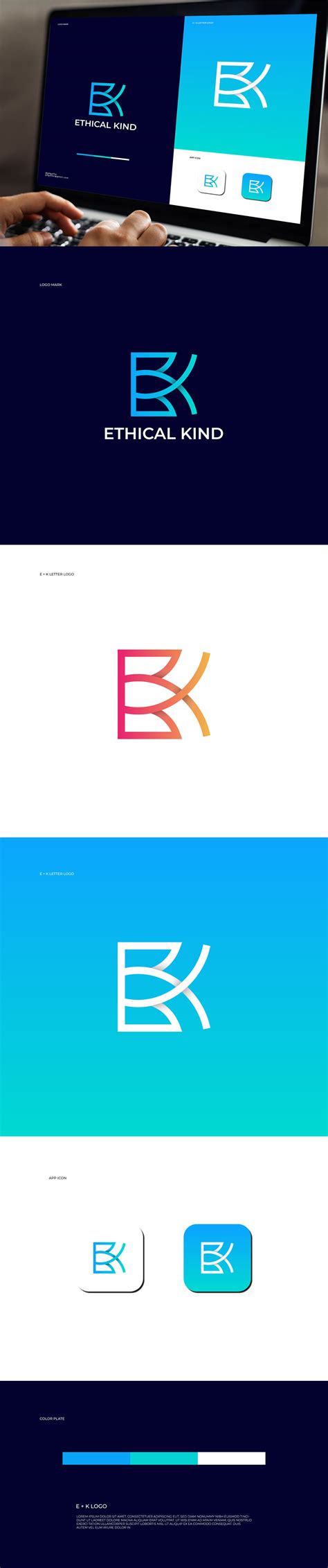 EK Logo Mark - Brand Logo Design :: Behance