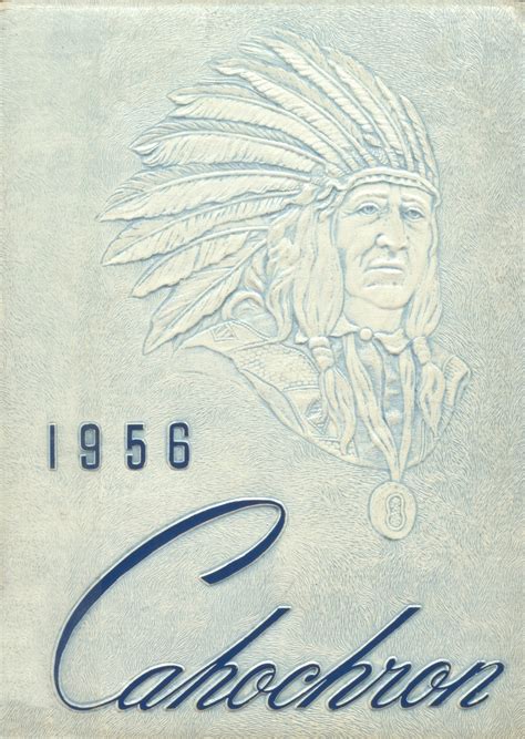 1956 yearbook from Cahokia High School from Cahokia, Illinois for sale