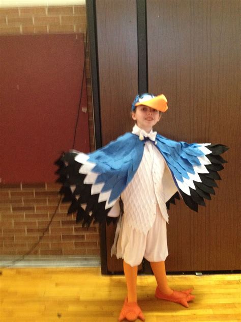 Zazu costume for Lion King Jr | Lion king costume, King costume, Lion king jr