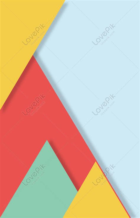 Creative Color Block Geometric Poster Background Download Free | Poster ...