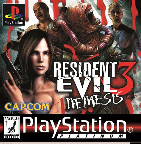 Viewing full size Resident Evil 3 Nemesis box cover