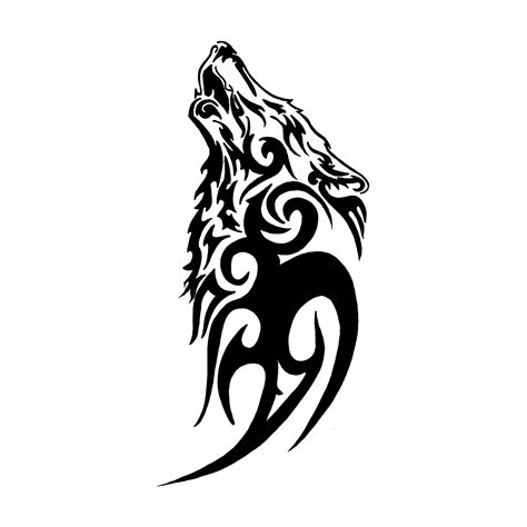 Howl | Tribal animal tattoos, Tribal wolf tattoo, Wolf tattoo design