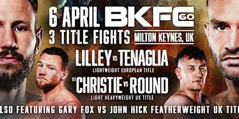 BKFC 60 Milton Keynes UK | Planet Ice Milton Keynes: Tickets, Dates ...