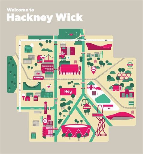 Welcome to Hackney Wick. New map illustration by Angelica Yiacoupis ...