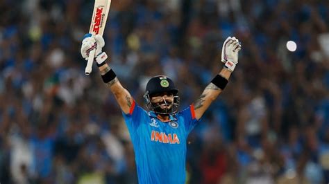 World Cup 2023: Virat Kohli hits 48th ODI century, edges closer to Sachin Tendulkar's record ...