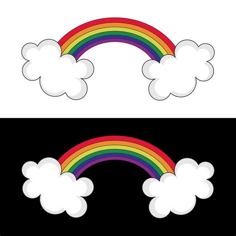 rainbow logo design template 16940986 Vector Art at Vecteezy