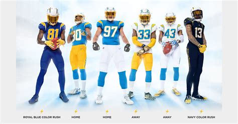 New Uniforms | Los Angeles Chargers - chargers.com