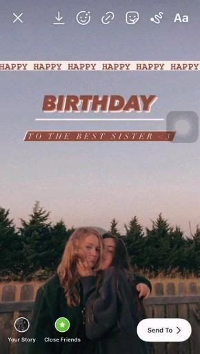 Birthday Instagram Story Ideas Discover Birthday story idea tutorial New youtube video on Birt ...