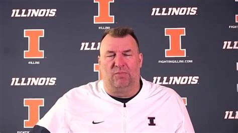 VIDEO: Illini Coach Bret Bielema - Spring Football Practice #12 - Sports Illustrated Illinois ...