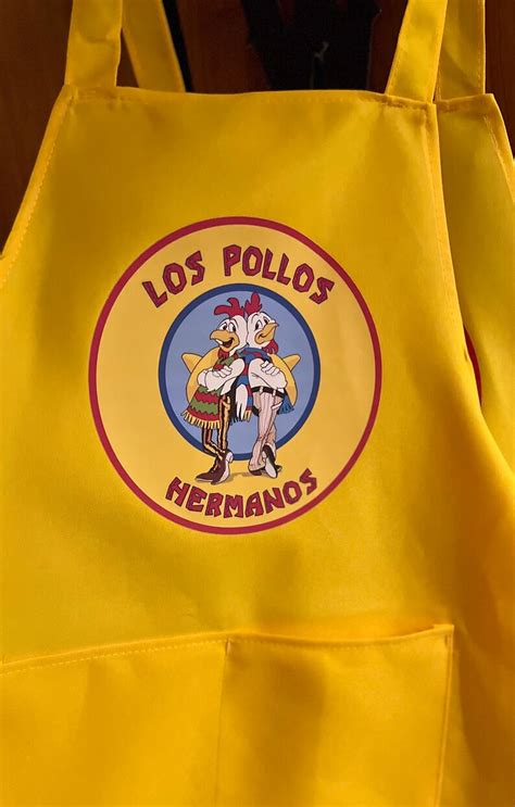 Los Pollos Hermanos Apron Free Shipping Breaking Bad - Etsy