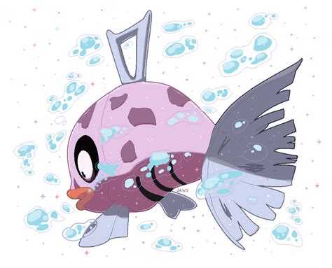 Shiny Feebas by Willow-Pendragon on DeviantArt