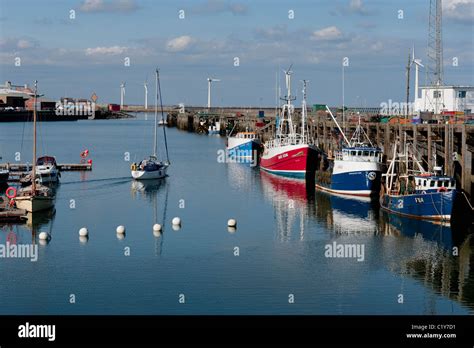 Blyth Harbour Stock Photo - Alamy