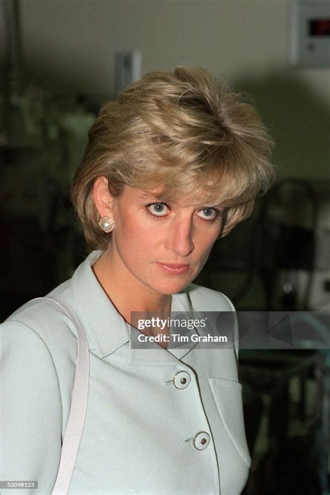 Princess Diana In Cook County Hospital, Chicago, USA. News Photo ...