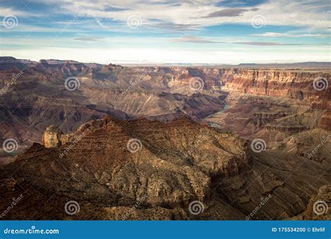 Grand Canyon Mather Point Overlook Stock Photo - Image of canyon ...