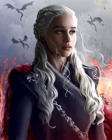 Daenerys Targaryen "DRACARYS 🔥🔥🔥" | Daenerys targaryen art, Targaryen art, Mother of dragons