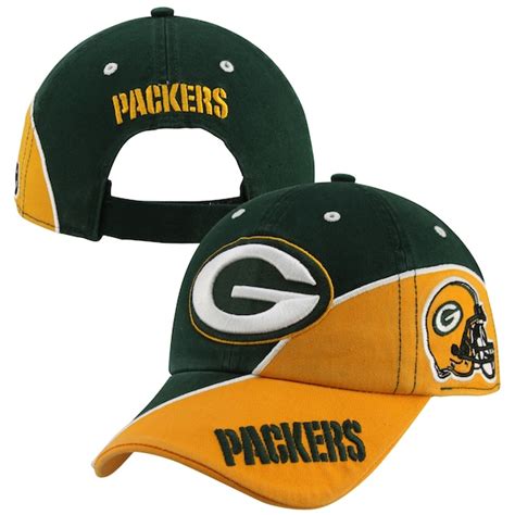 '47 Brand Green Bay Packers Full Block Adjustable Hat - Green/Gold ...