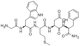 cholecystokinin pentapeptide | 18917-24-3