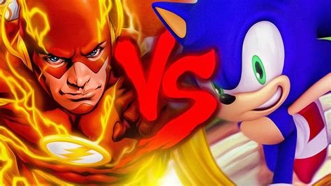 Flash VS. Sonic | Duelo de Titãs - YouTube