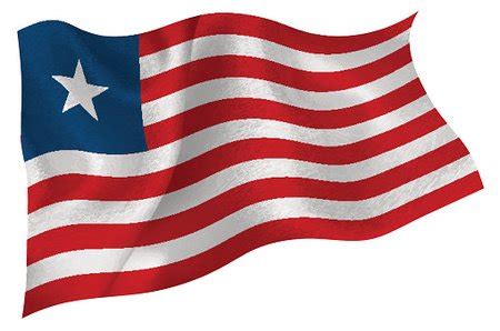 Liberia Flag State Icon Stock Vector | Royalty-Free | FreeImages